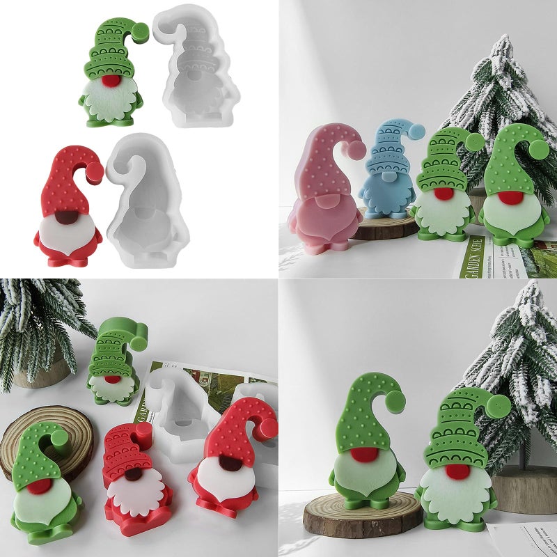 Christmas Dwarf Shape Silicone Soap Mold For Clay And Soap Making - Image 3