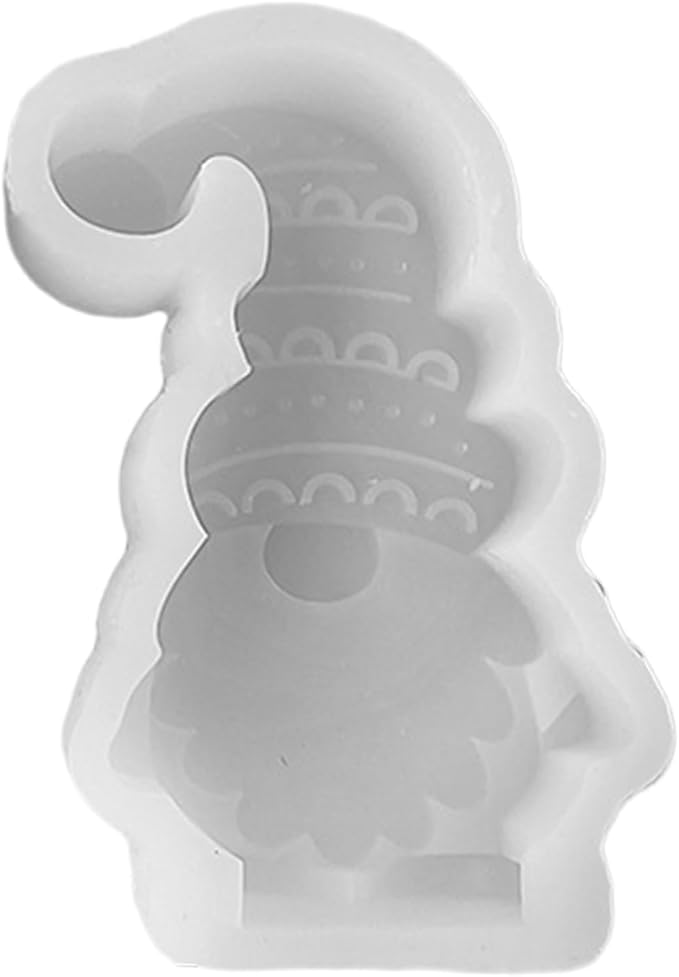 Christmas Dwarf Shape Silicone Soap Mold For Clay And Soap Making - Image 1
