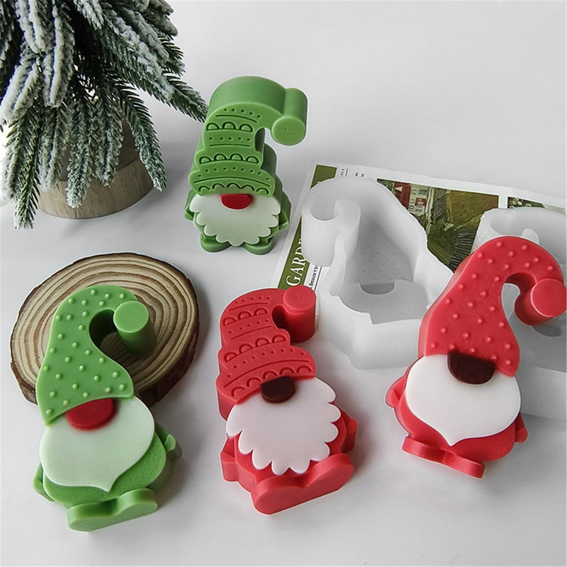 Christmas Dwarf Shape Silicone Soap Mold For Clay And Soap Making - Image 5