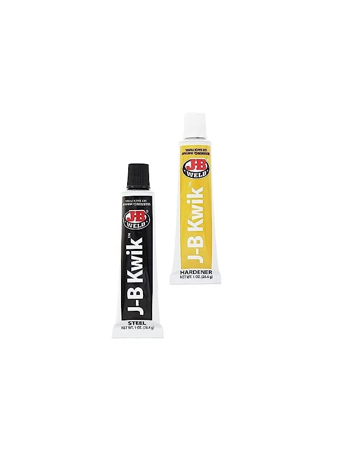 جي- بي ويلد Weld 8276 KwikWeld إيبوكسي مقوى بالفولاذ سريع الإعداد - رمادي داكن 2 أونصة  - Image 2