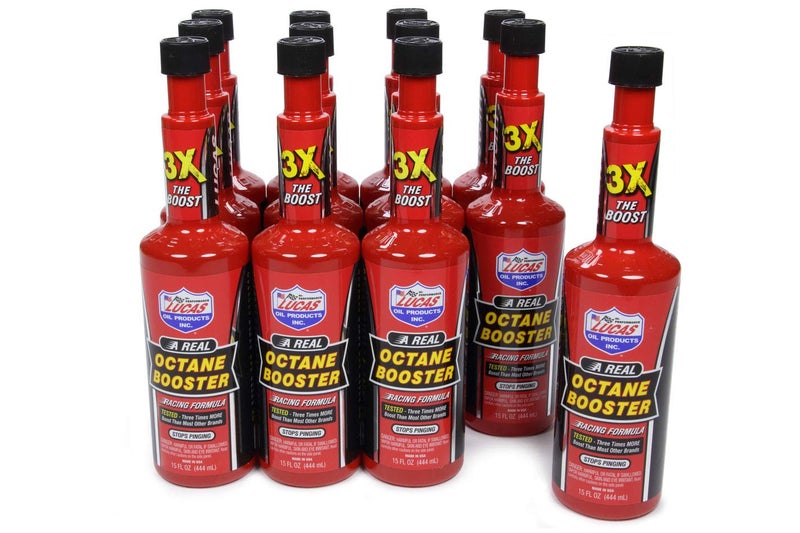 Lucas Oil 10026PK12 Octane Booster 15 oz Pack of 12