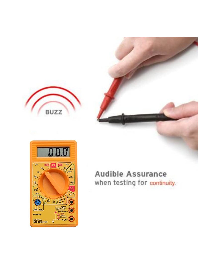 Fadman FADMAN FD30 DIGITAL MULTIMETER YELLOW  - Image 2