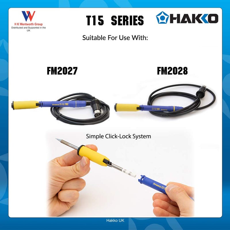 Hakko T15-D24 - T15 Series Soldering Tip; Chisel; 2.4 x 10mm - Image 5