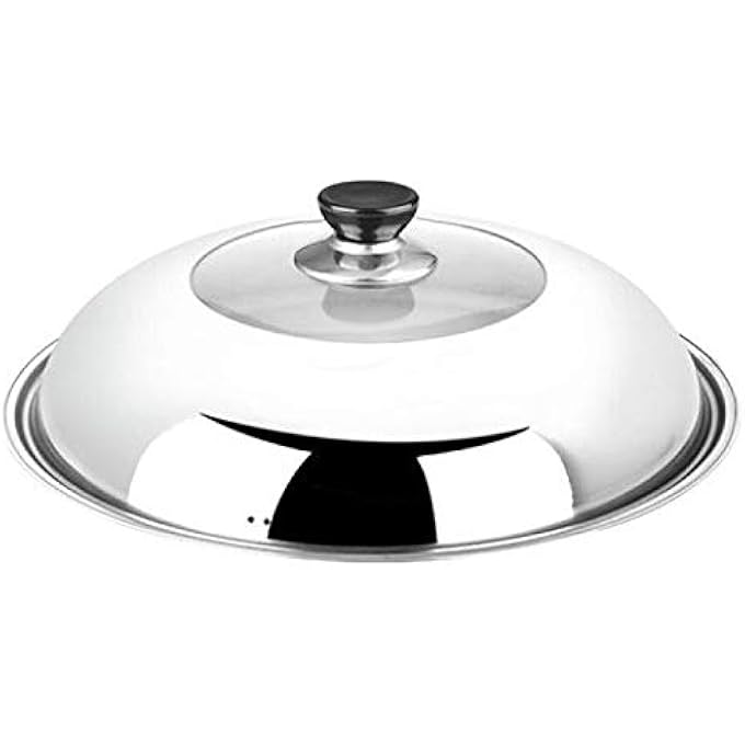 Stainless Steel Pot Cover Pot Lids Tempered Glass Transparent MultiPurpose Cover Cooking Pot Cover 32Cm 34Cm 32Cm