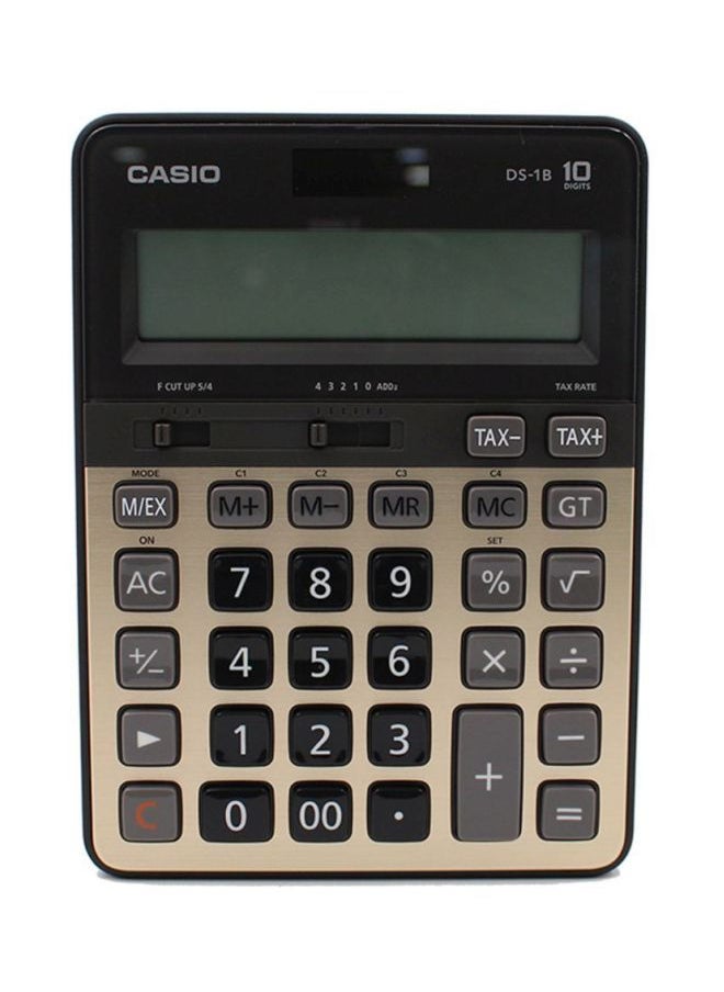 NIBEMINENT DS-1B 10-Digit Financial Calculator Beige/Grey/Black  - Image 1