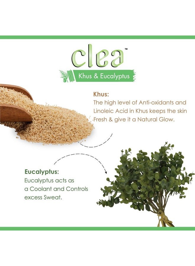 CLEA مناديل مبللة منعشة للوجه من كليا خُس وأوكالبتوس - تبريد، تجديد، تتحكم في العرق، غنية بمضادات الأكسدة، تحافظ على نضارة البشرة - عبوة من 3 (25 منديل لكل عبوة، حجم المنديل الكبير: 200 مم × 200 مم) - Image 5