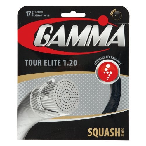 Gamma Tour Elite Squash 17 gauge, 1.20 mm/ 33 feet(10.0m) String - Image 2