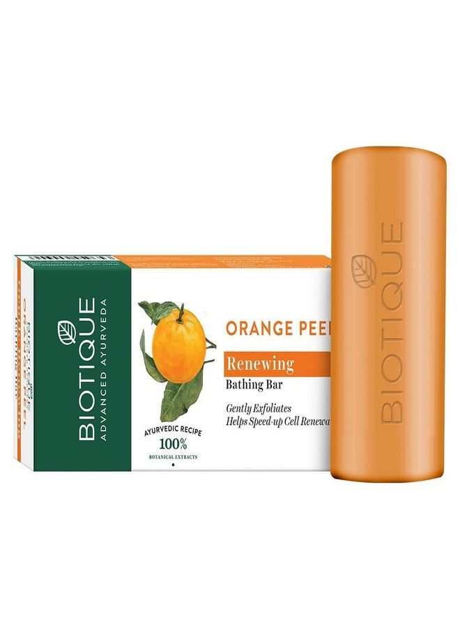 Biotique Biotique Bio Orange Peel Revitalizing Body Soap, 150g  - Image 2