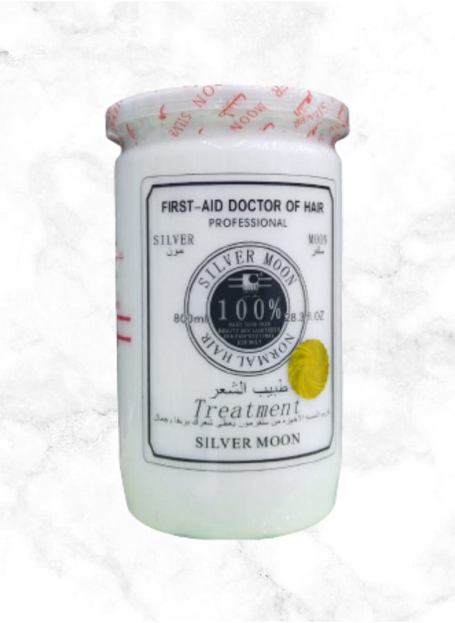 Silver Moon 12 Pieces Hair Doctor Final Touch Cream Gives Your Hair Luster And Beauty 800ml  - Image 2