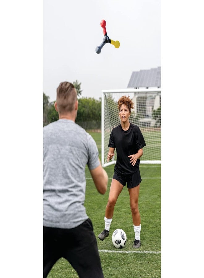 SKLZ Reactive Catch Trainer for Improving Hand-Eye Coordination & Speed, Grey/ Yellow/ Red - Image 4