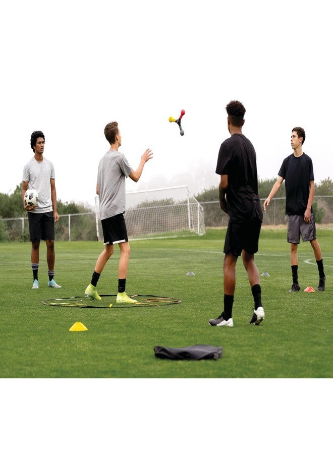 SKLZ Reactive Catch Trainer for Improving Hand-Eye Coordination & Speed, Grey/ Yellow/ Red - Image 5