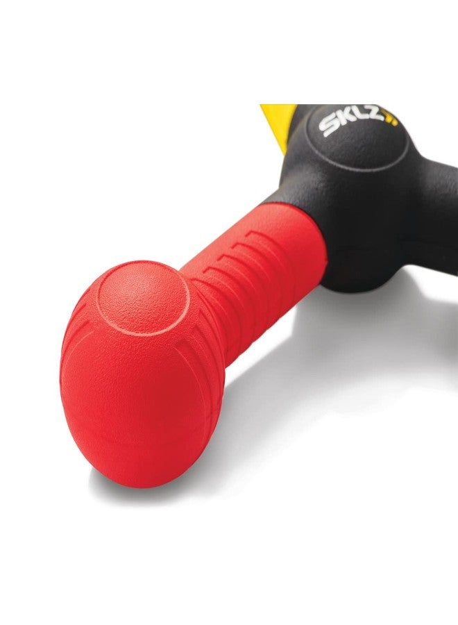 SKLZ Reactive Catch Trainer for Improving Hand-Eye Coordination & Speed, Grey/ Yellow/ Red - Image 3