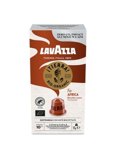 Lavazza Espresso Bio Organic Africa 100% Arabica (10/13) 10 Caps 