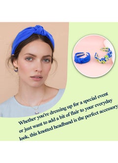 Headbands For Women Knotted Wide Headband Blue Headband Tropical Head Bands Fashion Hairbands For Women'S Hair Designer Summer Headbands Hair Accessories For Girls 2Pcs - pzsku/Z8DA0059DA0E87E1D03CFZ/45/_/1718614213/5d01d42a-7361-4e96-b7fd-a659d1446031