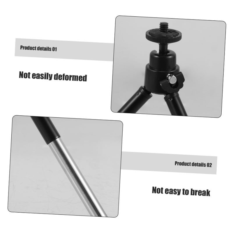 Adjustable Mini Tripod Stand For Live Streaming Portable 3 In 1 Selfie Stick Rotatable Phone Holder - Image 4