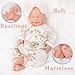 KUICEO Reborn Baby Dolls That Lifelike 17 inch Full Body Silicone Sleeping Baby Girl Handmade Face Realistic Body Details for Children Gift - Image 4
