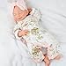 KUICEO Reborn Baby Dolls That Lifelike 17 inch Full Body Silicone Sleeping Baby Girl Handmade Face Realistic Body Details for Children Gift - Image 2