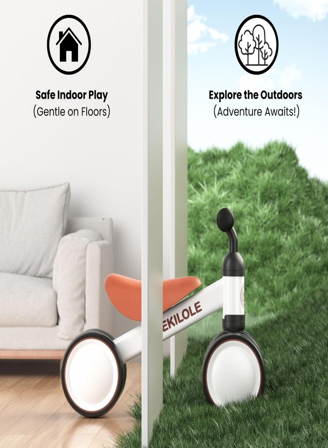 Bekilole Light Up Wheel Baby Balance Bike | 1 Year Old Girl Gifts & 1st Birthday Gift | Ride on Toys for One Year Old Girls, Toddler Walker, Princess Pink - Image 4