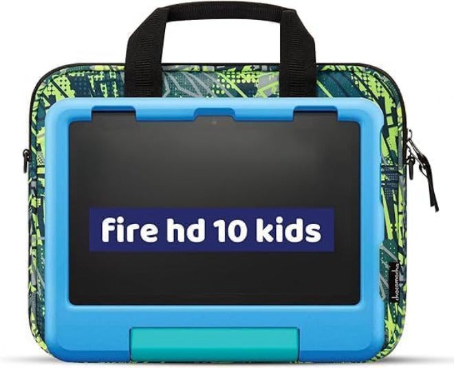 Choco Mocha 12.5 Inch Children's Tablet Bag, Tablet Case for Fire HD 10 8, Fire 10 8 iPad, Kids Tablet Bag - Image 3