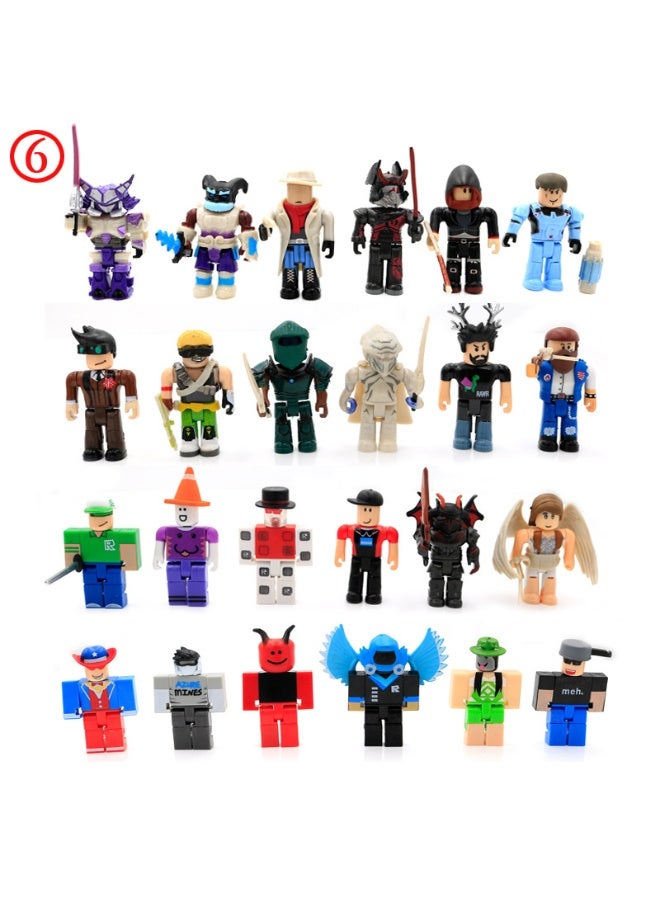 Y&D 24PCS Roblox Action Collection Figure Set
