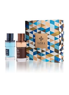 AZHA Azha Perfumes - 2Pc Gift Set, Ashes of the Moon & Ocean Breeze EDP 100ml  - Image 1