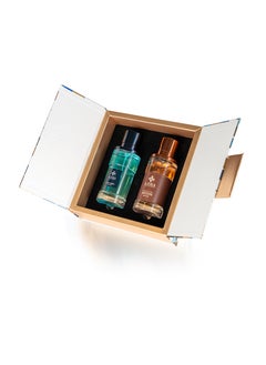 AZHA Azha Perfumes - 2Pc Gift Set, Ashes of the Moon & Ocean Breeze EDP 100ml  - Image 3