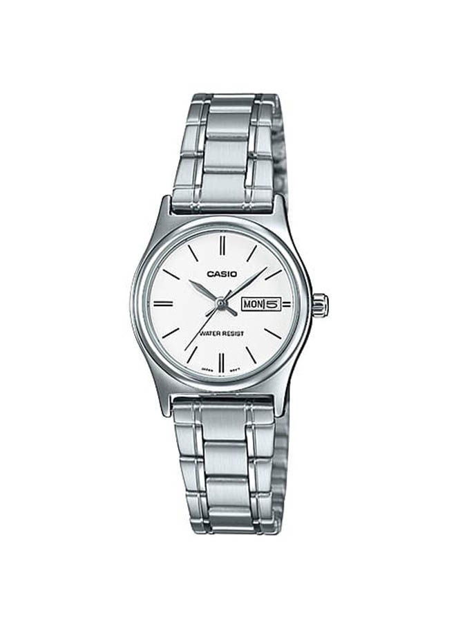 كاسيو ساعة يد من ستانلس ستيل بعقارب LTP-V006D-7B2UDF - Image 1