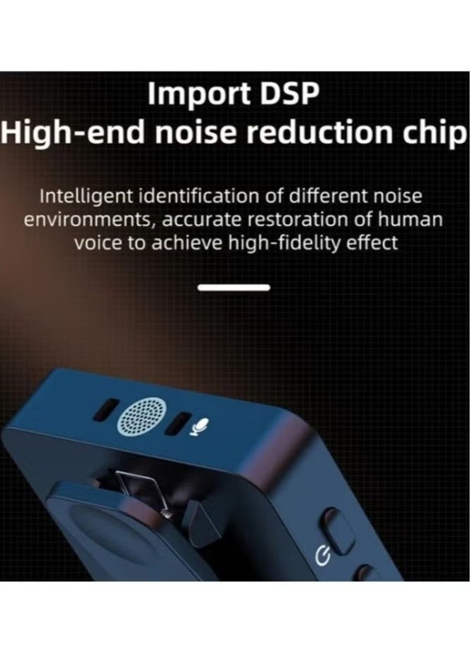 JAJEEK 3-in-1 Lavalier 2.4G Wireless Noise Reduction Mic with Dual Transmitter + Receiver for iPhone, Type-C Smartphones & More - Image 3