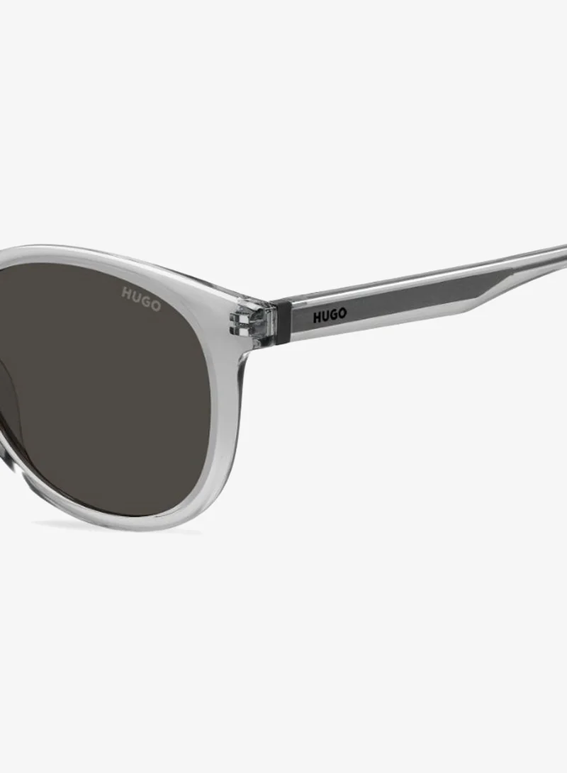 HUGO  HUGO HG 1357/S Sunglasses Grey Rectangular for Men | Best Price UAE