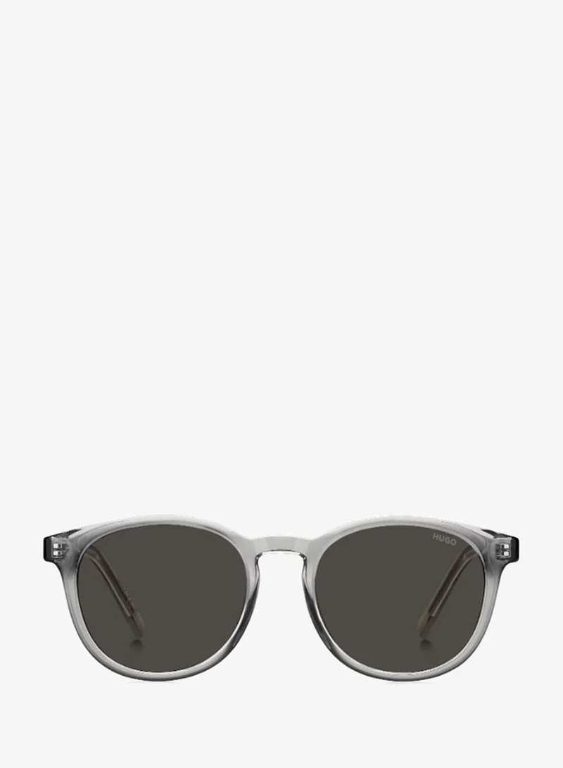 HUGO  HUGO HG 1357/S Sunglasses Grey Rectangular for Men | Best Price UAE