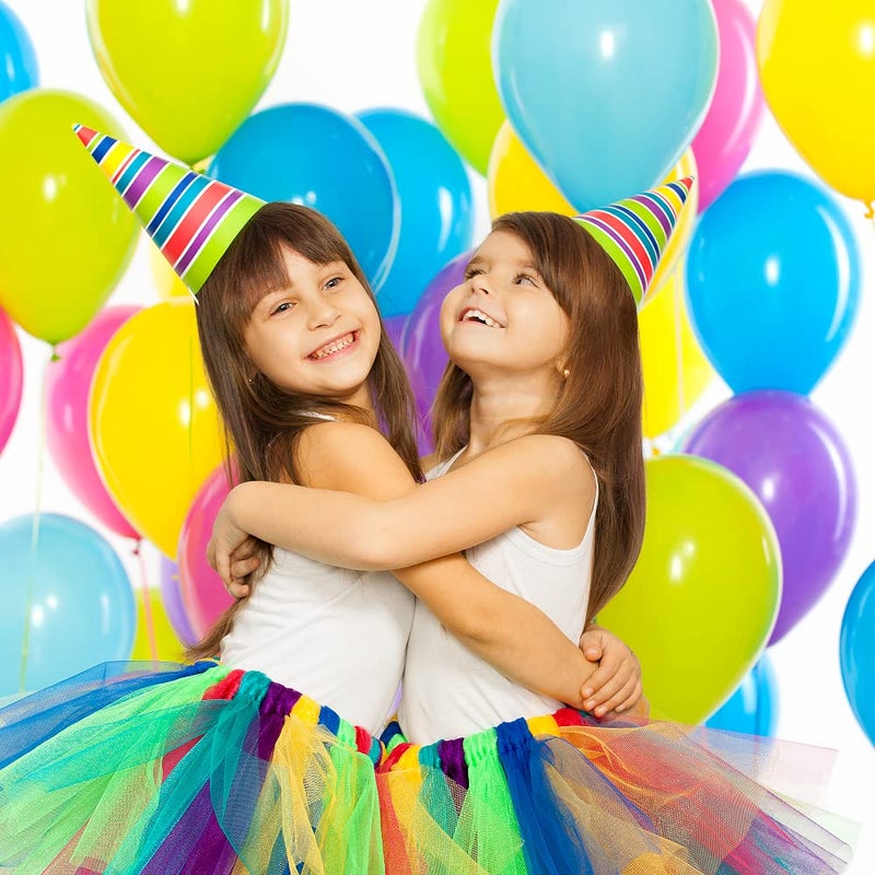 Prextex 300 Party Balloons Assorted Colors, 12 Inch - 10 Rainbow Colors - Bulk Balloons - Bulk Pack of Strong Latex Balloons for Party Decorations, Birthday Parties, Arch Decor - Helium Quality - Image 5