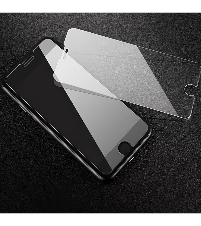 3pcs Tempered Glass Screen Protector For iPhone SE 3 Not Full Cover - Image 3