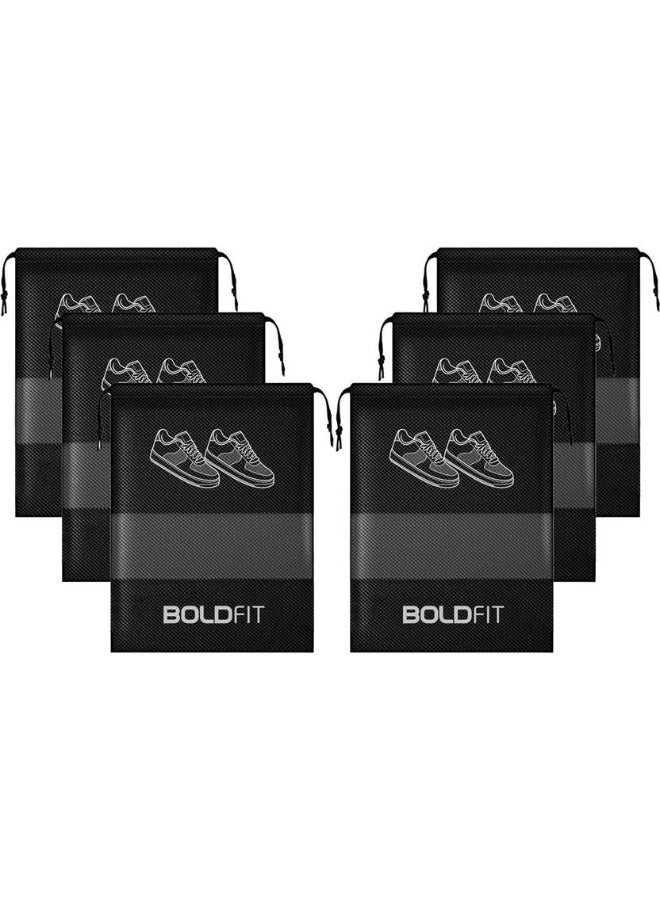 BOLDFIT BOLDFIT Shoe Bag Shoe Pouch Shoe Organizer Set Men Women Travel Shoe Cover Travelling  (Kit Bag)  - Image 1