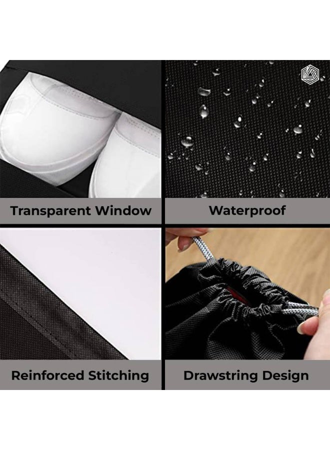BOLDFIT BOLDFIT Shoe Bag Shoe Pouch Shoe Organizer Set Men Women Travel Shoe Cover Travelling  (Kit Bag)  - Image 3