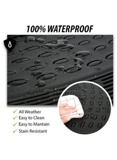 RATSAW 3 PCS Non Slip Heavy Rubber Car Floor Mats Universal Fit for Cars SUV Truck and VAN  - Image 5