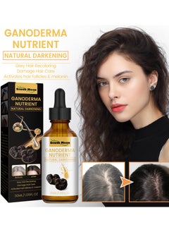SOUTH MOON Natural Darkening Hair Serum – Restore Natural Color & Repair Gray or White Hair, Scalp Care, and Anti-Hair Loss Treatment  - Image 2