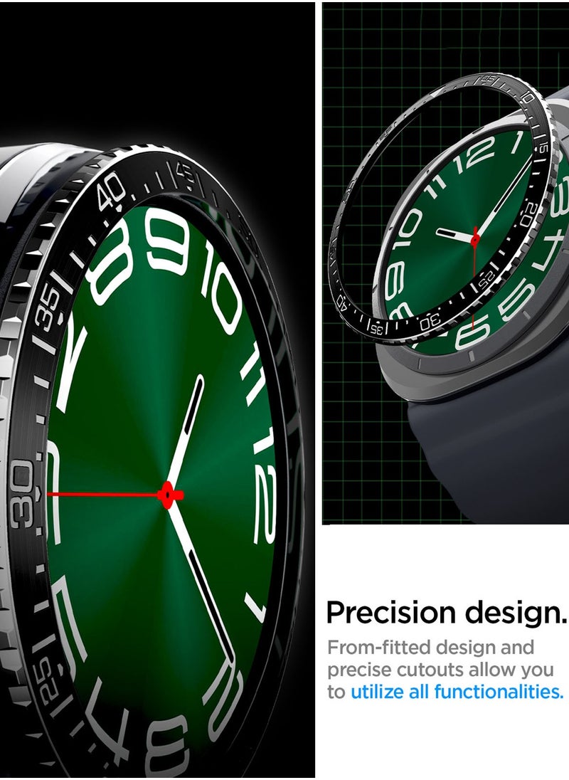 Spigen Bezel Tune for Samsung Galaxy Watch Ultra 47mm Bezel Ring Protector Adhesive Cover (2024) - Black  - Image 5