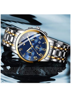 Generic Men's Waterproof Luxury Tourbillon Automatic Mechanical Watch by ELECDON - Stainless Steel, Calendar, Luminous Hands, Multifunctional Wrist Watch (Couple Models Available)  - Image 5