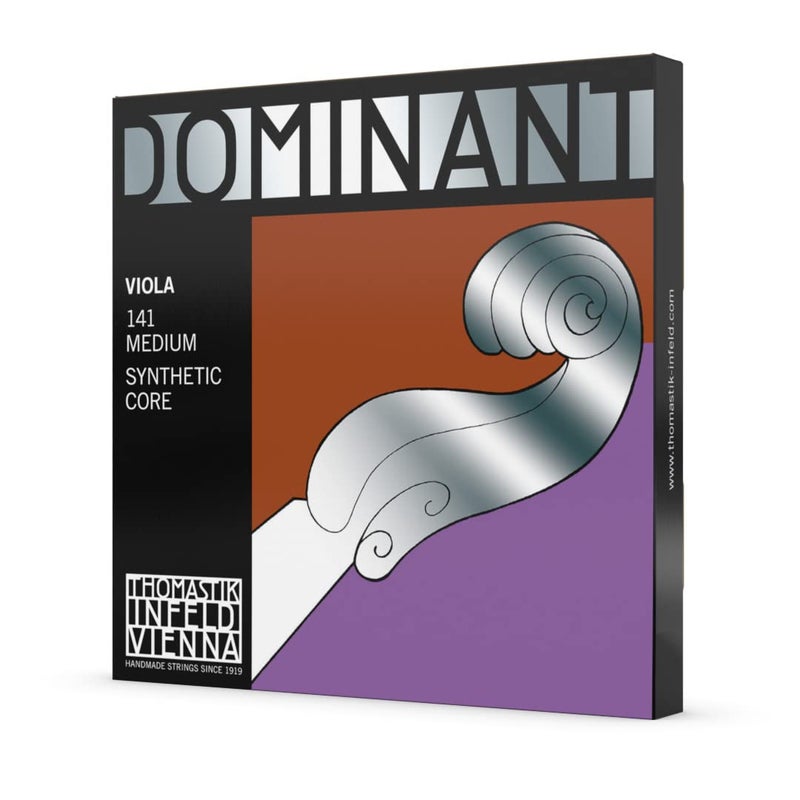 Thomastik-Infeld 141 Dominant Synthetic Core Viola Strings, Medium Gauge, 4/4 Scale, Set of 4 - Image 1