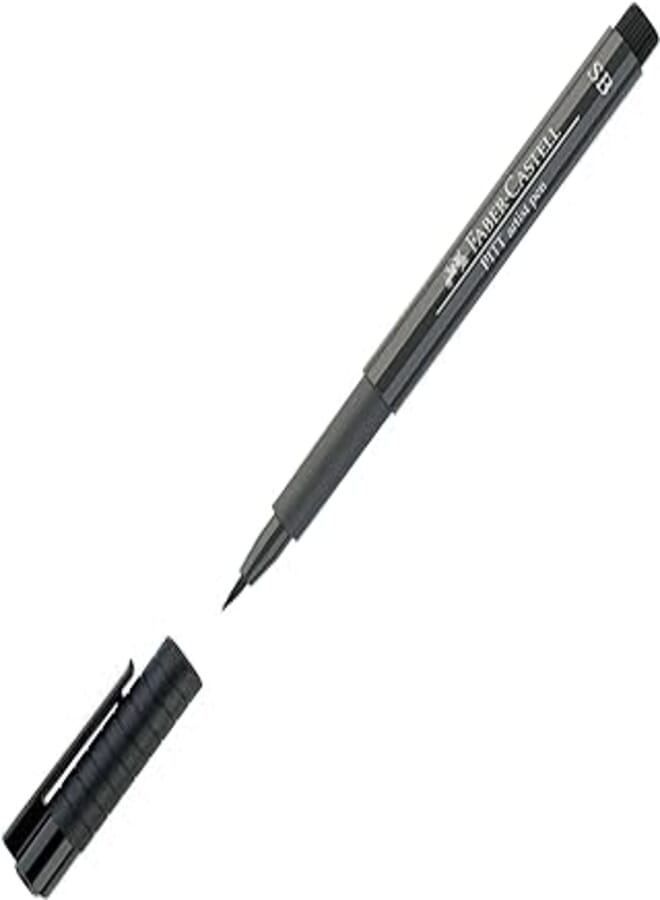 FABER-CASTELL Faber-Castell Pitt Artist Soft Brush Pen - Warm Grey