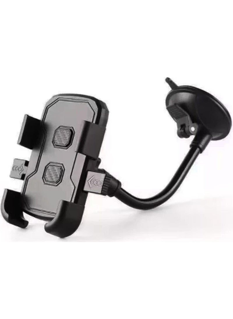 CONCORD 360 Degree Rotating In-Car Glove Box and Glass Suction Cup Phone Holder CH121 CH-121  - Image 1