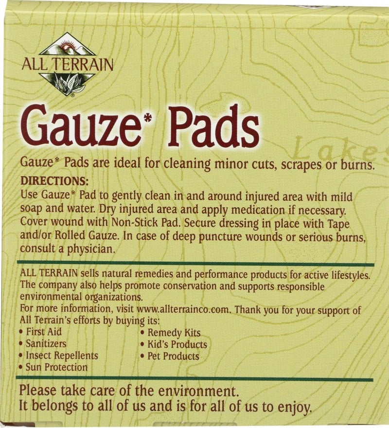 All Terrain Latex Free Gauze Pad 2 x 2 inch  10 per pack  6 packs per case6 - Image 3
