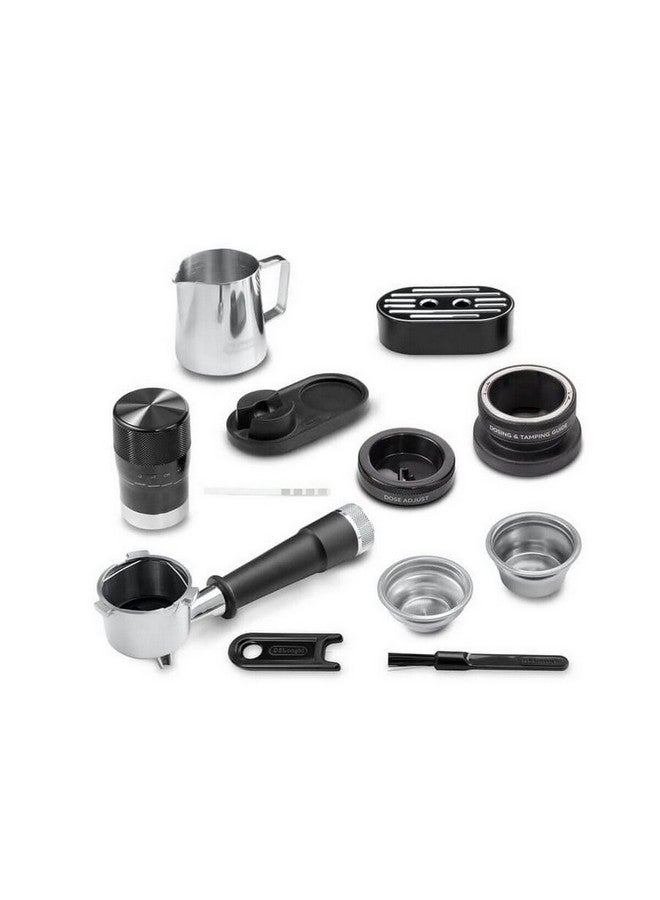 De'Longhi La Specialista Touch Manual Pump Bean to Cup Coffee Machine 40 x 36.7 x 31.9 cm 1.8 L 1450 W DLEC9455.M Silver and Black - Image 3
