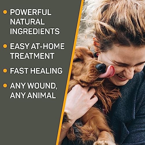 Absorbine Silver Honey Hot Spot & Wound Care Spray Gel 8oz Bottle, Manuka Honey & MicroSilver BG, Medicated for Dogs, Cats, Small Animals - Image 2