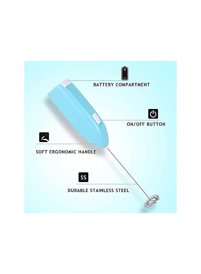 كاست ويف خلاط إيبوكسي، خلاط إيبوكسي صغير محمول يعمل بالبطارية للمطبخ، خلاط قهوة (لون عشوائي، 3 قطع) - Image 4
