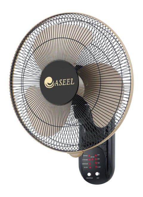 Aseel wall fan, size 16, with remote