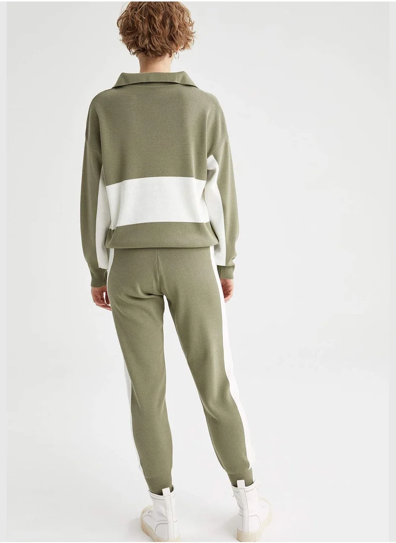 ديفاكتو Woman Tricot Regular Fit Trousers
