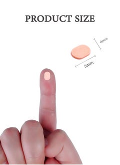 Sweet Life 24 Pairs Eyeglass Nose Pads, of Soft Foam Nose Pads, Self-Adhesive Anti-Slip Soft Foam Glasses Nose Pads, Anti-Slip Heighten Air Chamber Nose Pads, Design More Soft and Comfortable for Full Plastic Frames, Eyeglasses, Sunglasses (Skin Color/1mm)  - Image 2