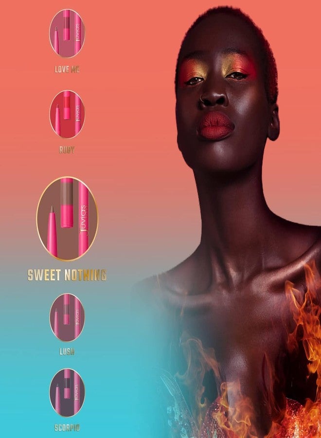 جوفياس بليس محدد شفاه جوفياز بليس كوفي شوب لوكس: إسبريسو - قلم تحديد شفاه كولورستاي بلمسة نهائية مطفية، مكياج لجمال طبيعي يدوم طويلاً وثبات رائع، لون شفاه مقاوم للتقبيل - Image 5