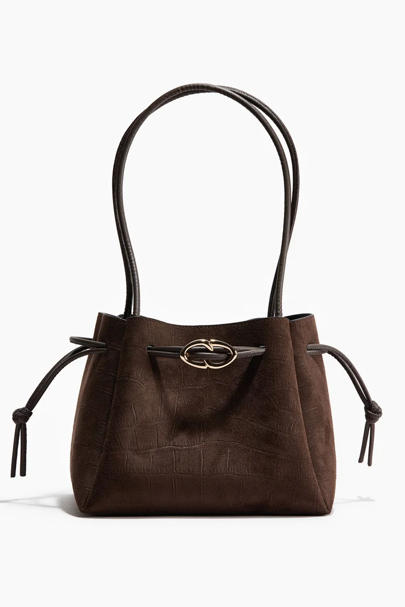 H&M Drawstring-detail shoulder bag